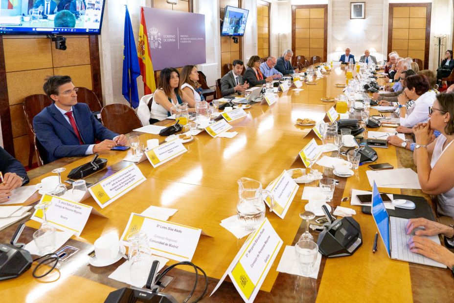 Reunión del Consejo Estatal de las Personas Mayores en el Imserso