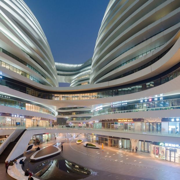 Galaxy Soho de Zaha Hadid (bigstock)