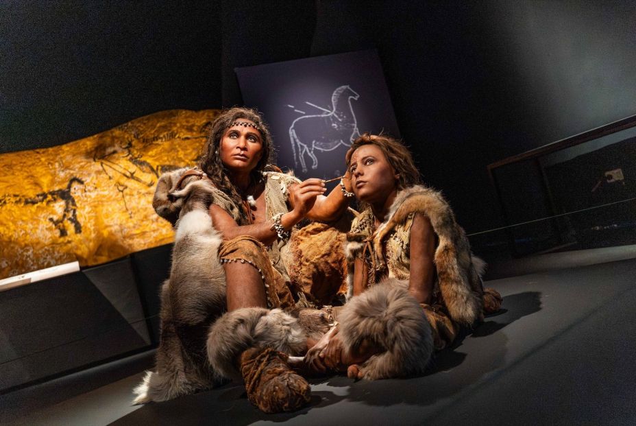 Mujeres prehistóricas del Museu de Prehistòria de València. Fuente: Europa Press.