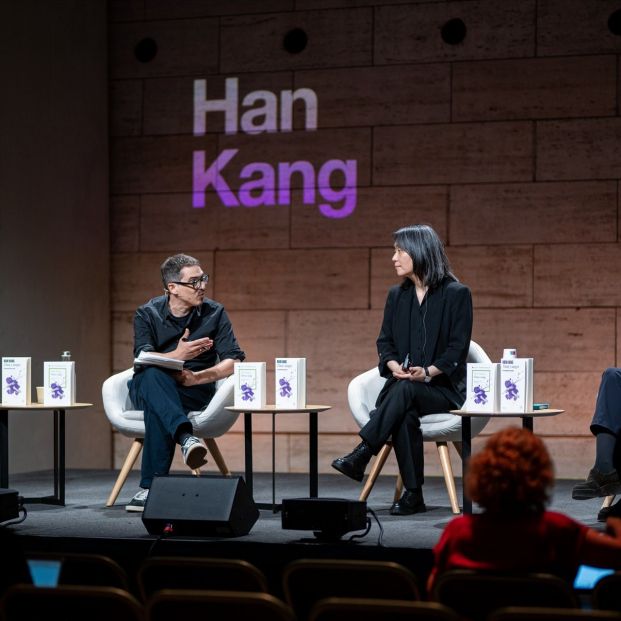 EuropaPress 7460911 premio nobel literatura coreana kang rueda prensa cccb 22 abril 2026
