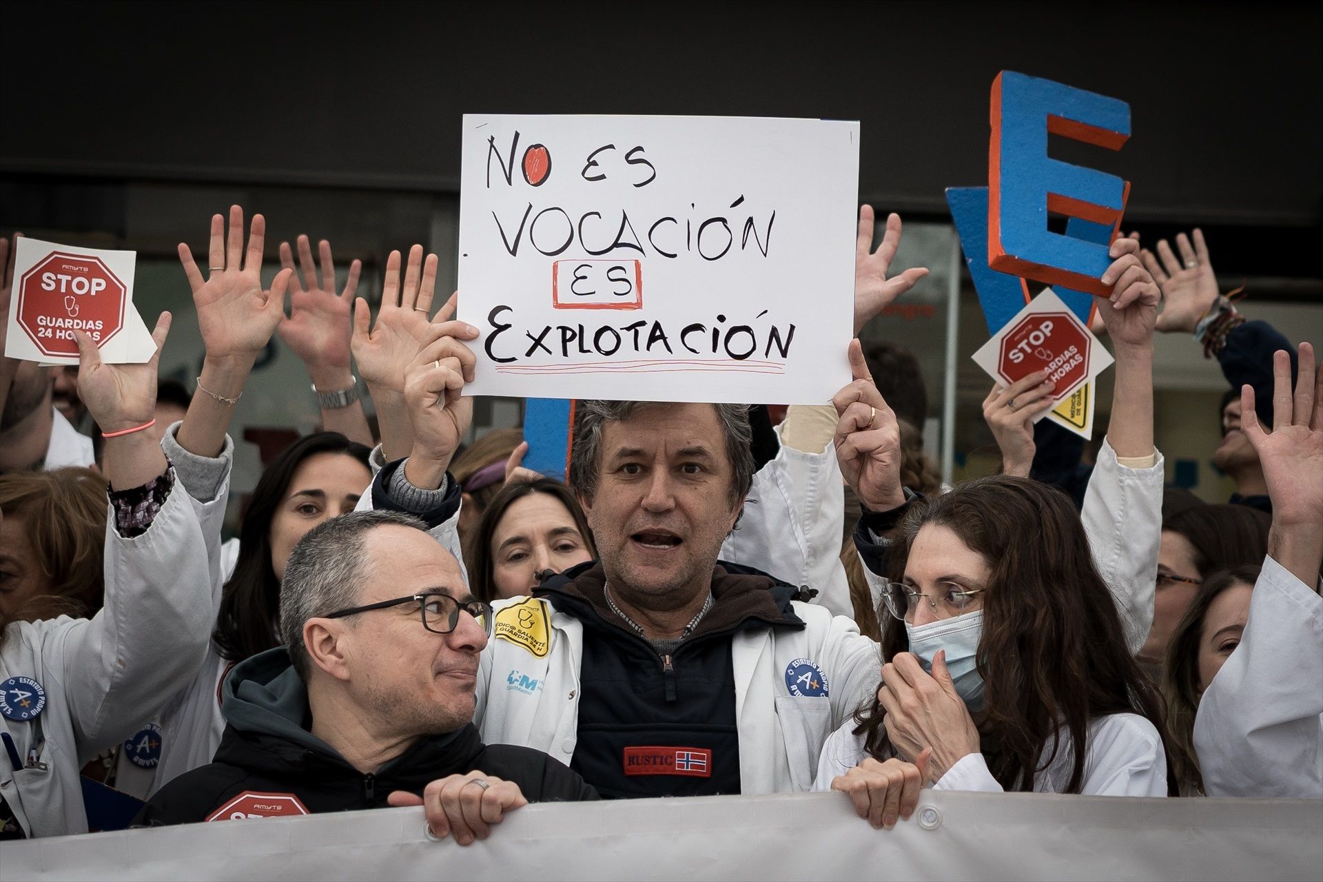 Los médicos inician este lunes la tercera semana de huelga del año por el Estatuto Marco