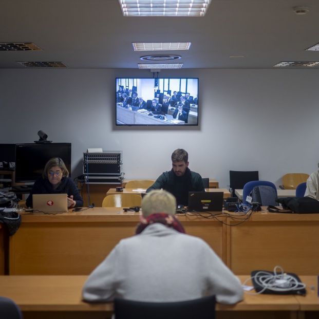 EuropaPress 7160299 sala periodistas seguir juicio expresidente generalitat jordi pujol traves