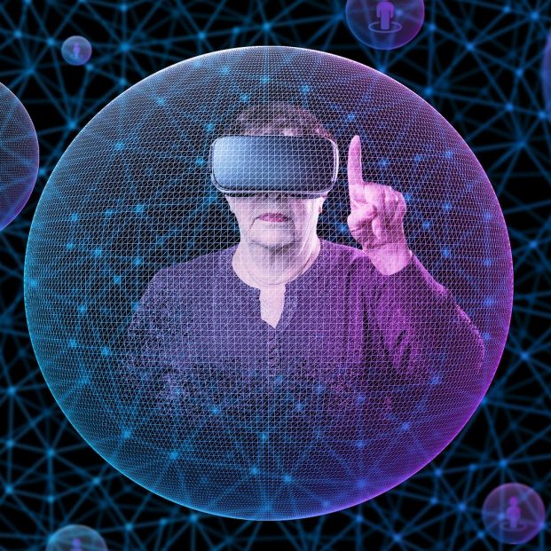 bigstock Metaverse Portrait Of Senior460981953