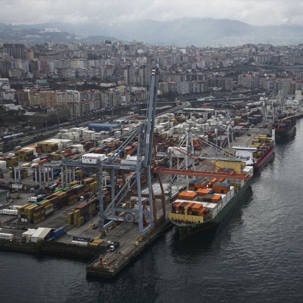 EuropaPress 7354473 vista aerea terminal contenedores puerto vigo 10 marzo 2026 vigo pontevedra
