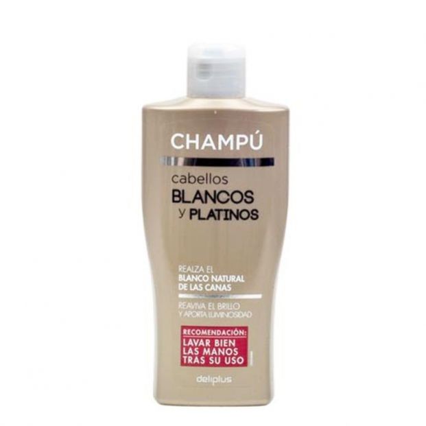 Champú cabello blanco.