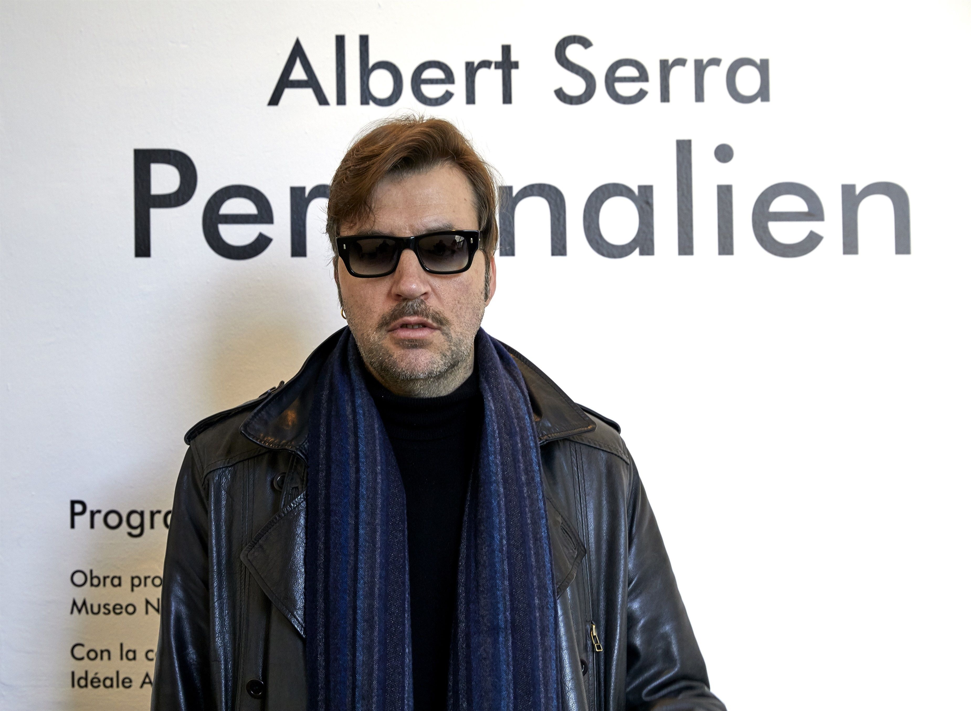 Albert Serra en la presentación de 'Personalien' (Museo Reina Sofía)