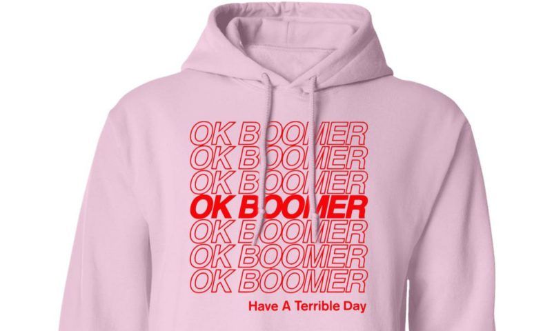 ok, boomer sudadera