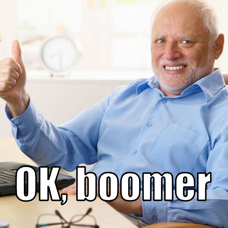 'OK, boomer', la frase edadista que se ha convertido en tendencia en las redes