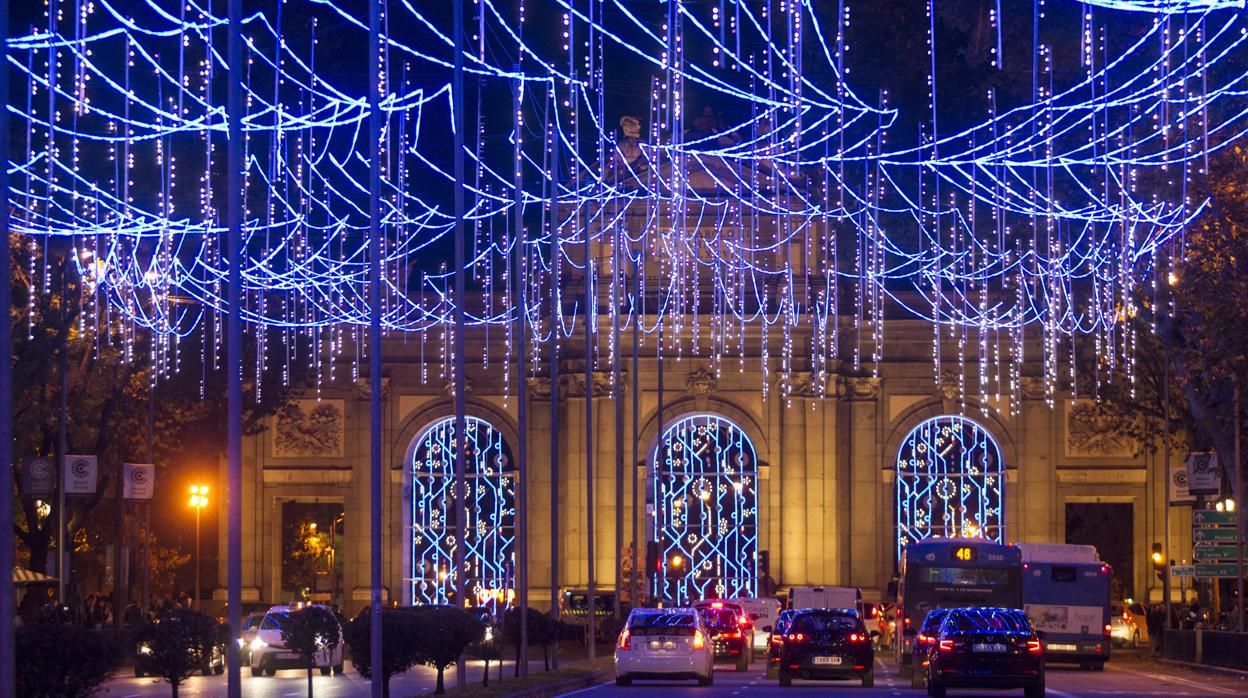 Luces de Navidad en Madrid