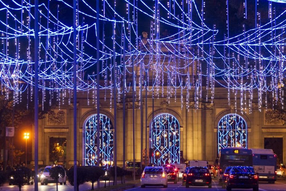 Luces de Navidad en Madrid