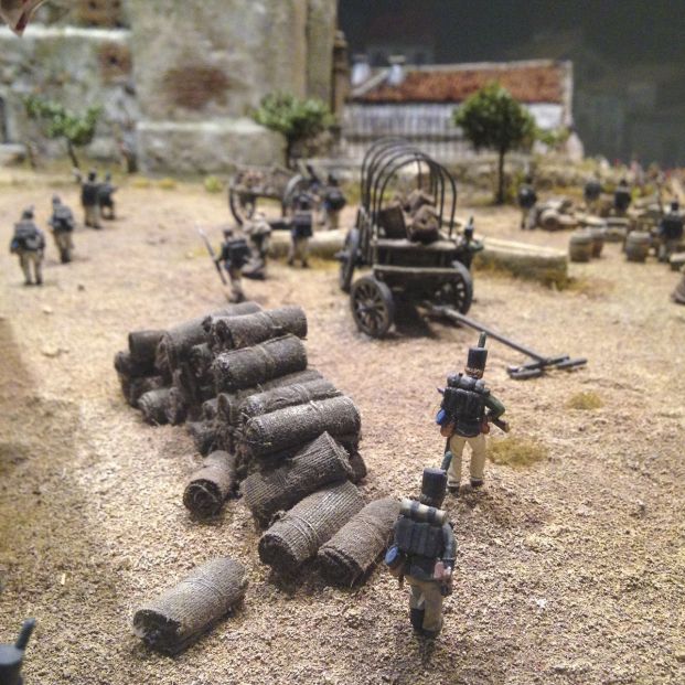 Diorama guerra