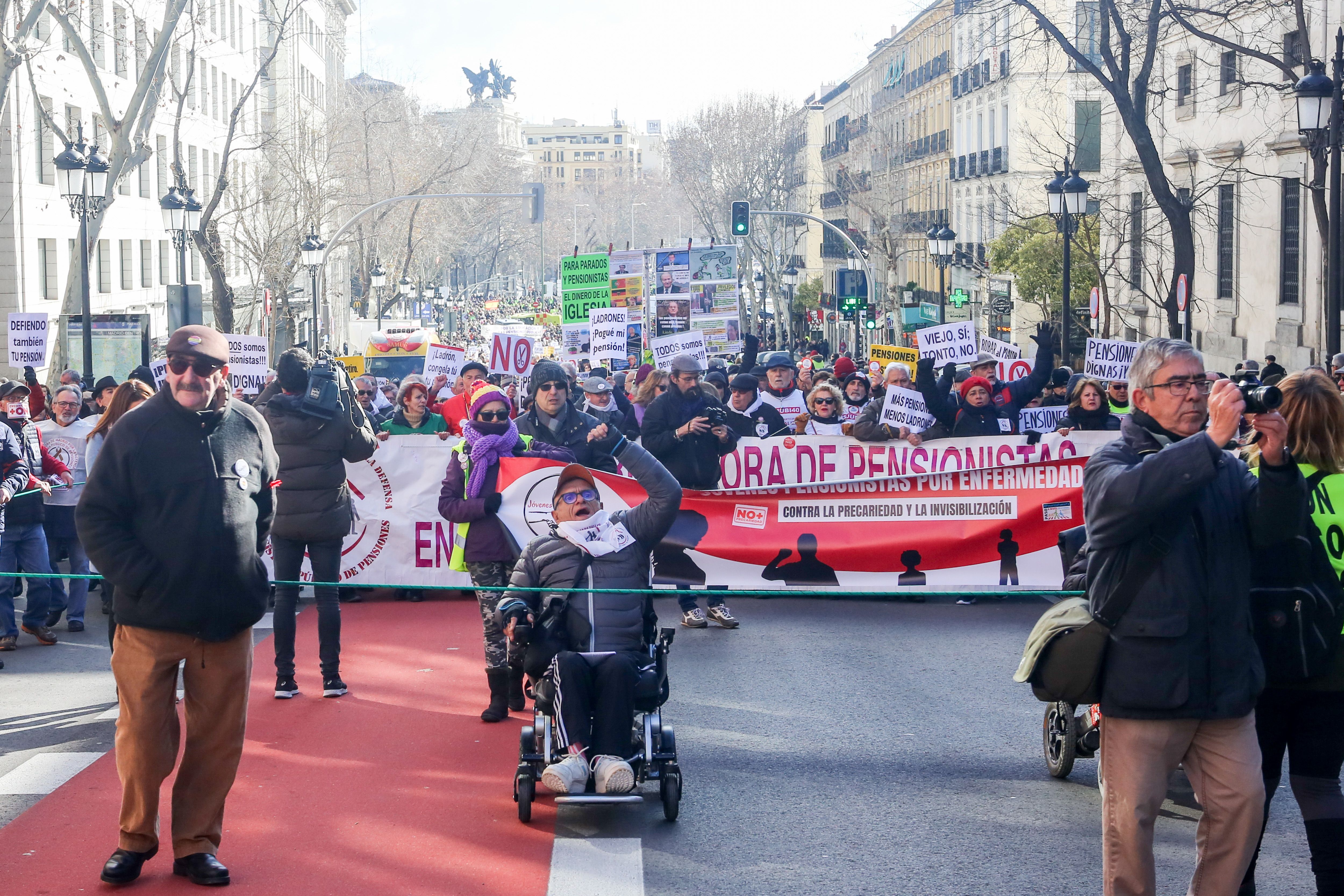La Coordinadora Estatal por el Sistema Público de Pensiones convoca manifestaciones para el día 11