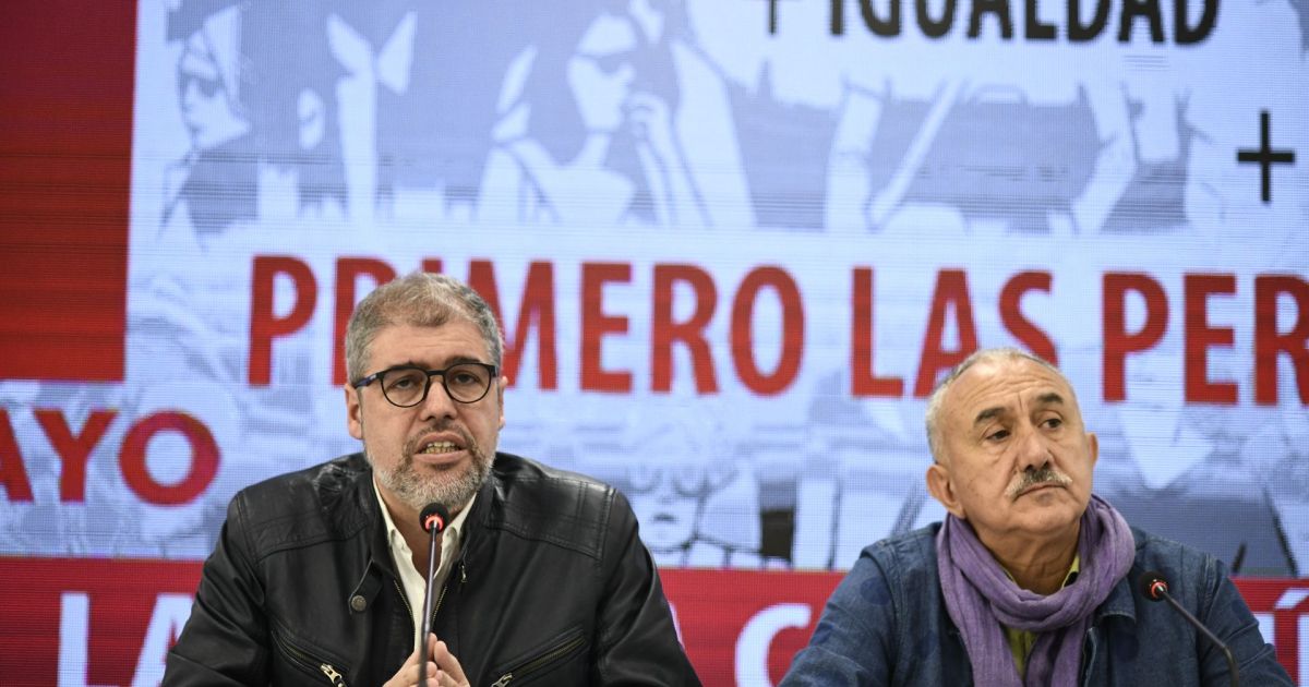 UGT y CCOO llaman a llenar las calles por un gobierno de...