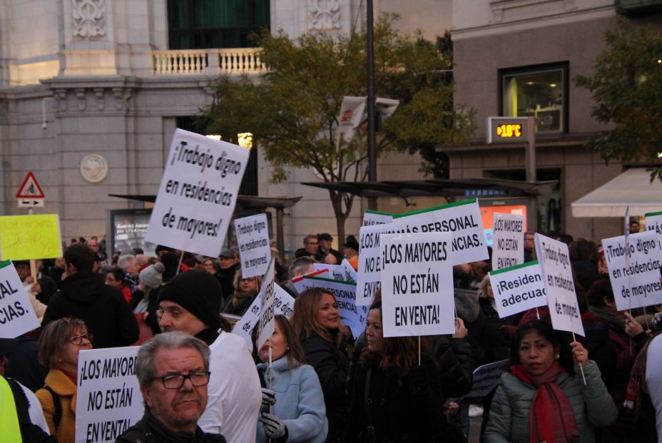 Residencias manifestación