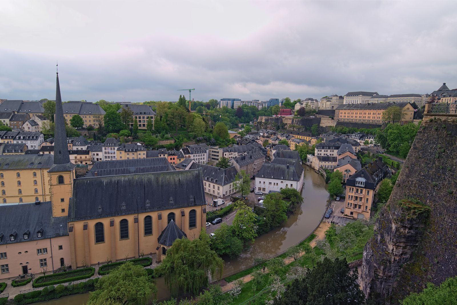 El balcón más bello de Europa está en Luxemburgo