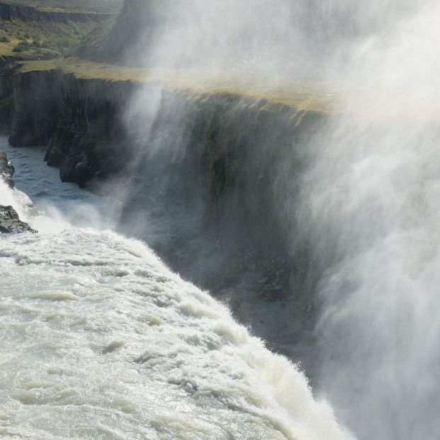 Gullfoss en Islandia