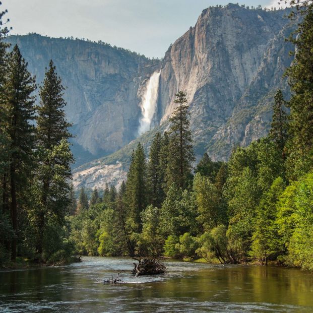 Yosemite Falls en California Yosemite Falls en California