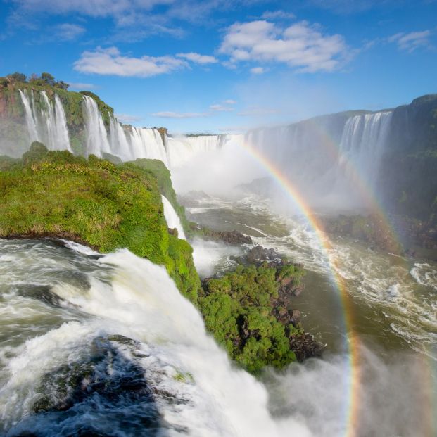 Cataratas de Iguazú entre Brasil y Argentina