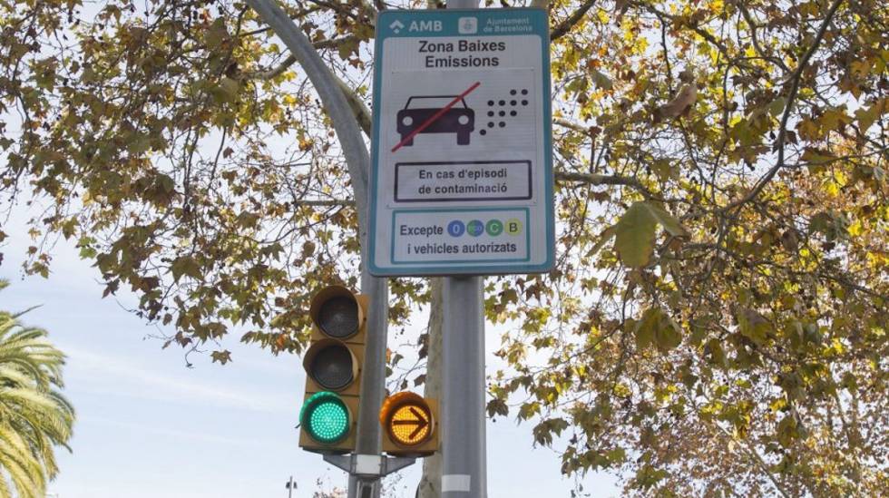 Barcelona. Zona de Bajas Emisiones