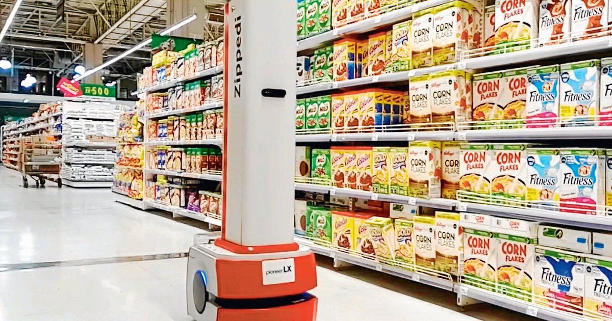 Robots anti COVID-19 para limpiar en los supermercados