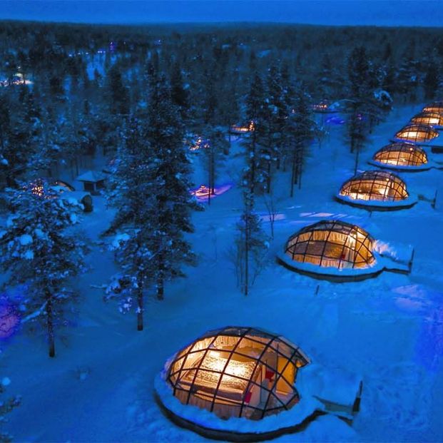 Resort ártico de Kakslauttanen