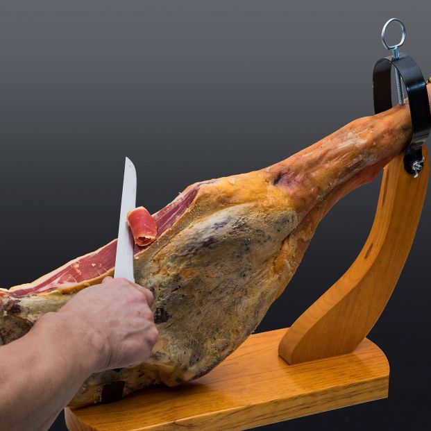 en qué fijarte jamón serrano corte