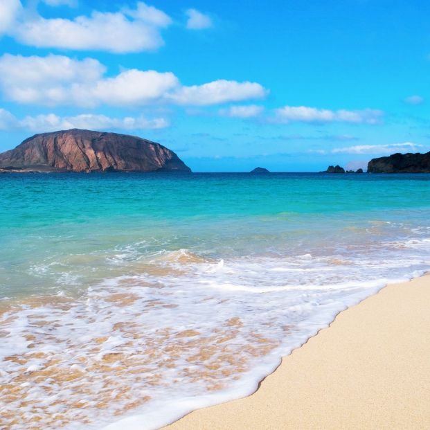 playas canarias Las Conchas La Graciosa