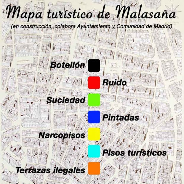 Mapa SOS MALASAÑA