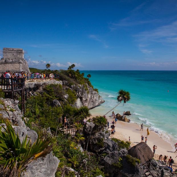 Los restos arqueológicos de Tulum en la Riviera Maya (bigstock) Los restos arqueológicos de Tulum en la Riviera Maya (bigstock)