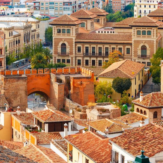 La calle Elvira desde lo alto