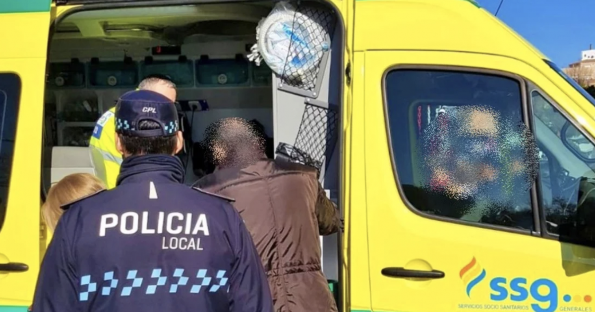 Herida una mujer de 89 años en silla de ruedas