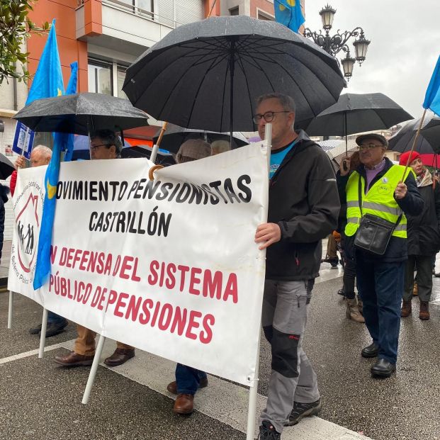 Pensionistas de toda España se manifiestan para exigir pensiones dignas