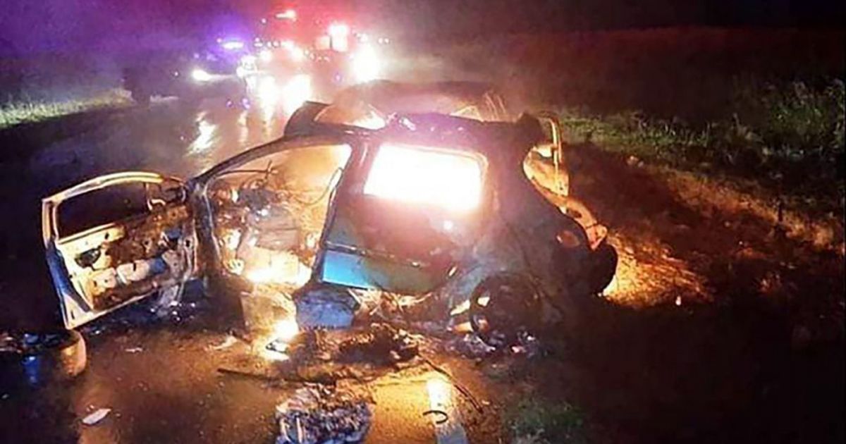 Muere toda una familia en brutal accidente de coche