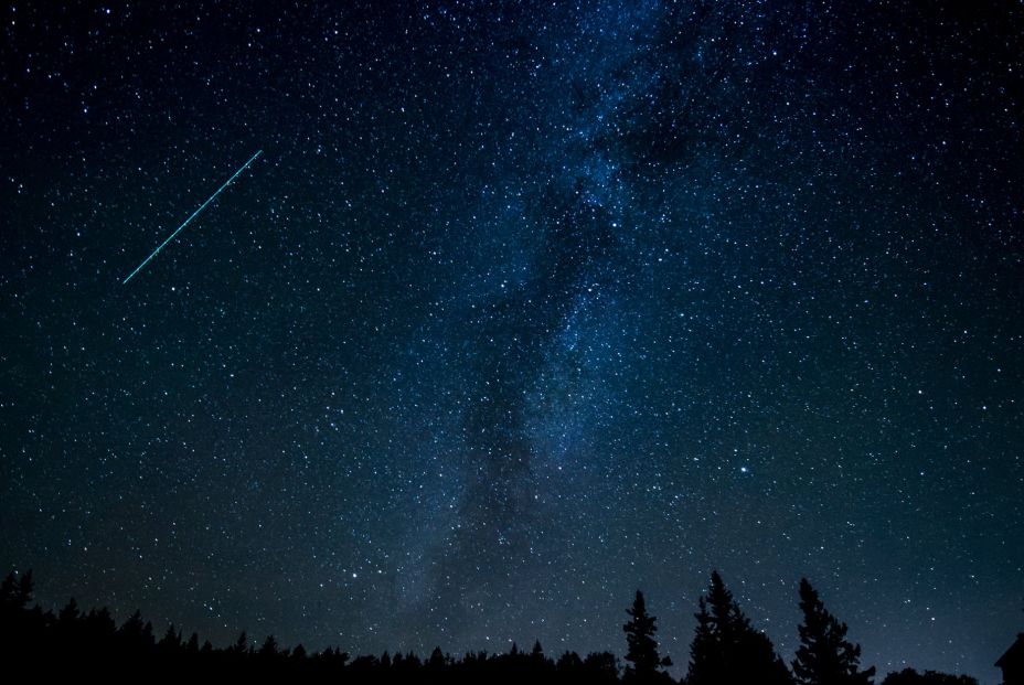 lluvia de meteoritos