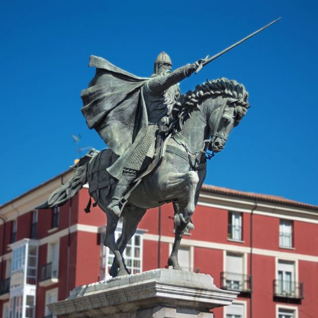 Estatua del Cid en Burgos