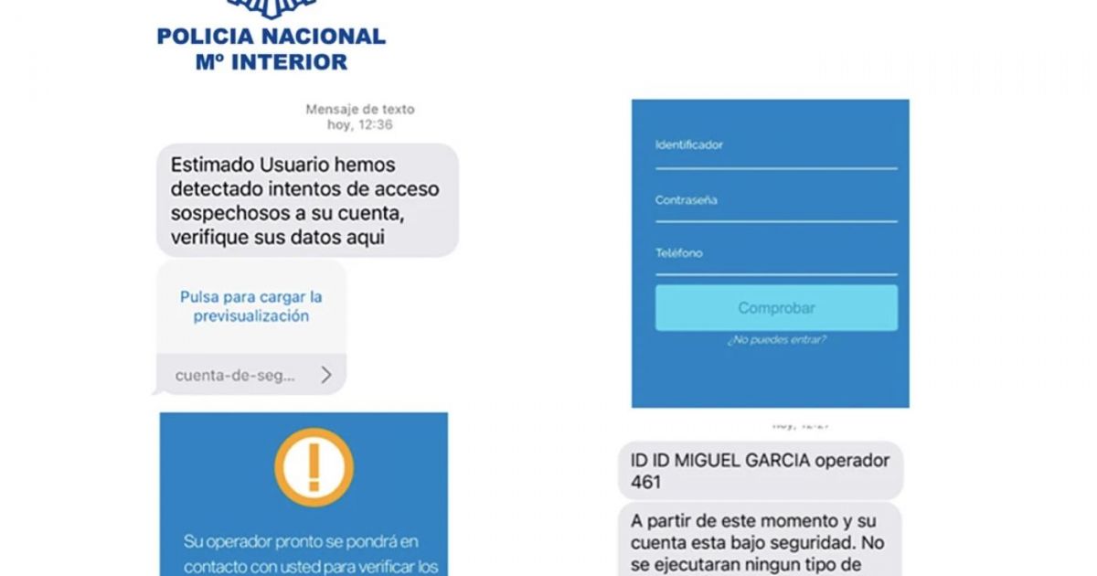 La Policía alerta de una oleada de estafas bancarias