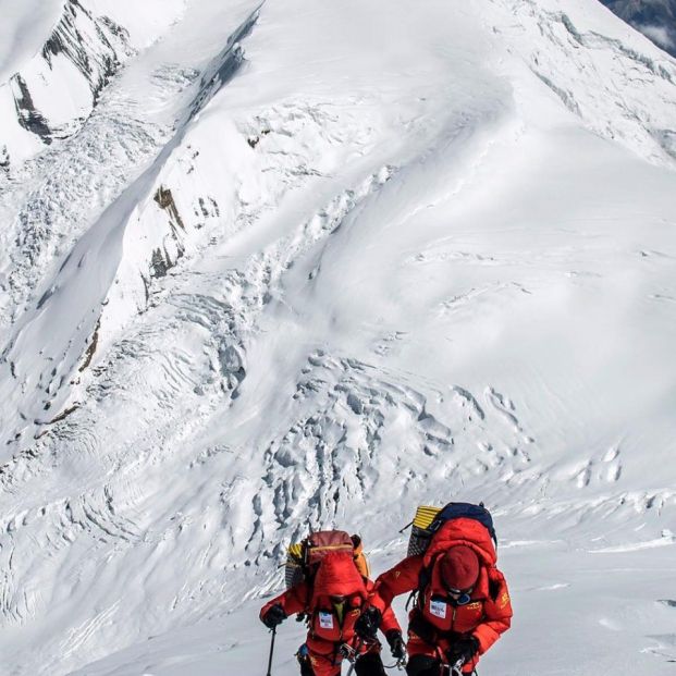 Carlos Soria y Sito Carcavilla en su ultimo intento al Dhaulagiri el otoño 2019