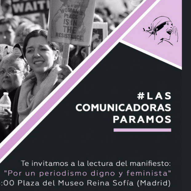 Cartel Convocatoria Las Comunicadoras Paramos