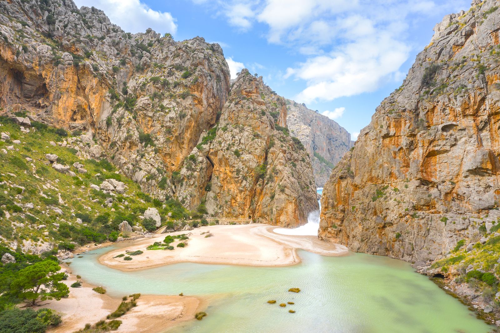 Monumentos naturales: Torrent de Pareis Mallorca