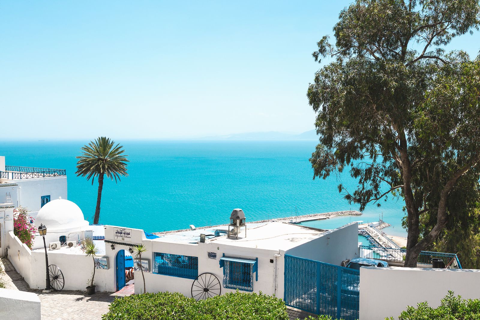 5 destinos a un par de horas de avión para escapar de las bajas temperaturas de enero; Sidi Bou Said