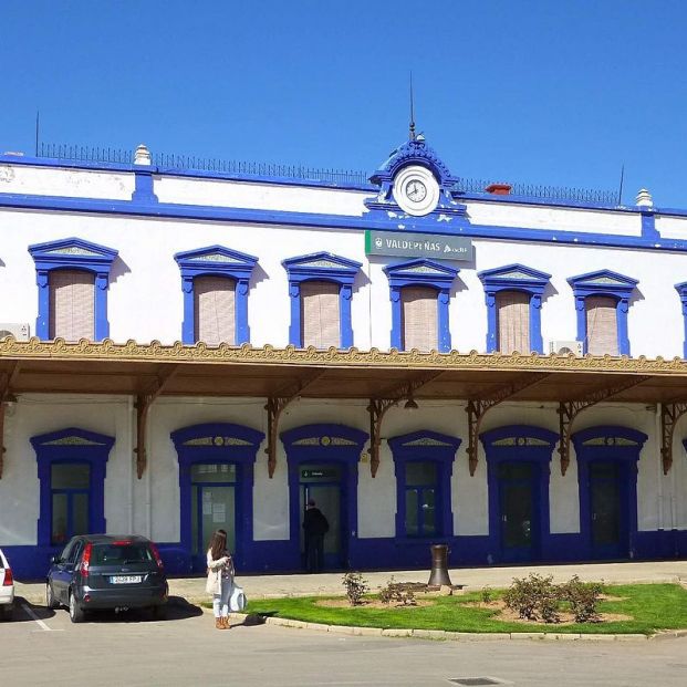 Valdepeñas, estación de tren