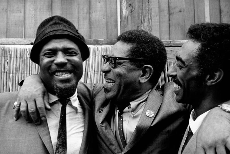 Thelonious Monk con Dizzy Gillespie y Gerald Wilson