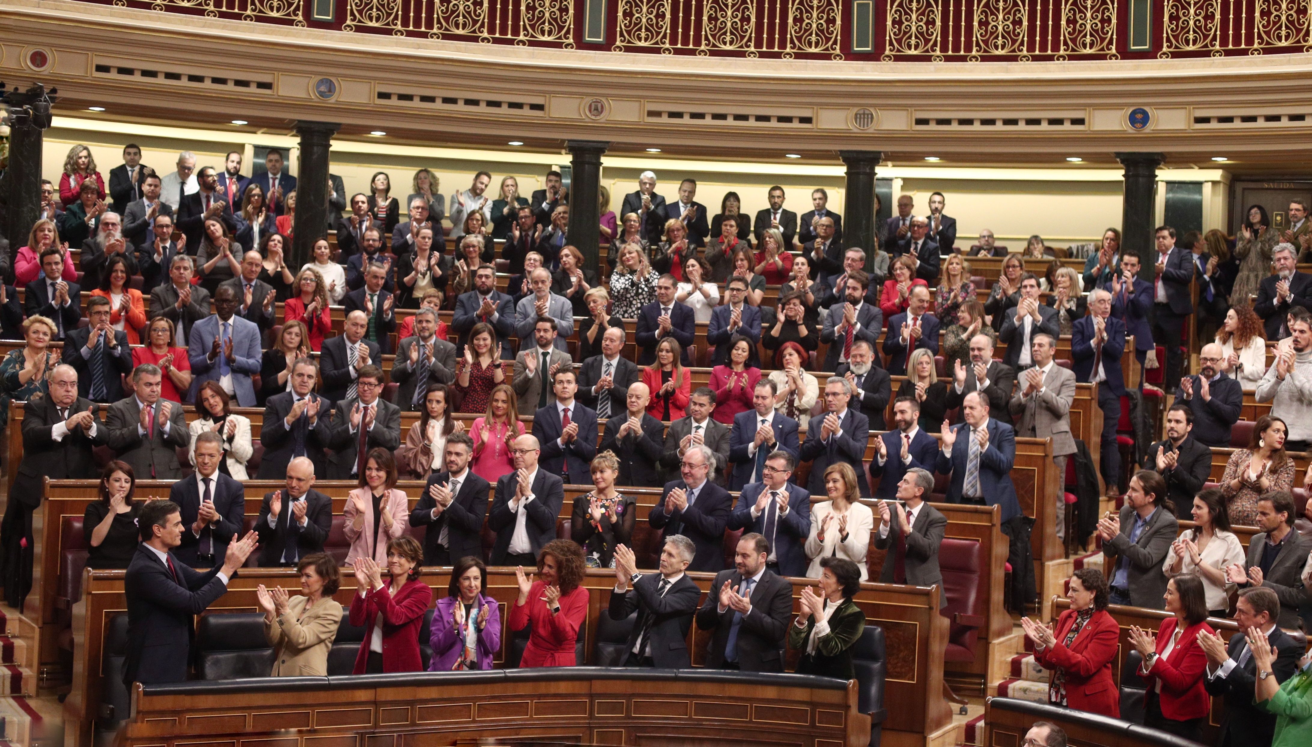 Pedro Sánchez, investido presidente del Gobierno