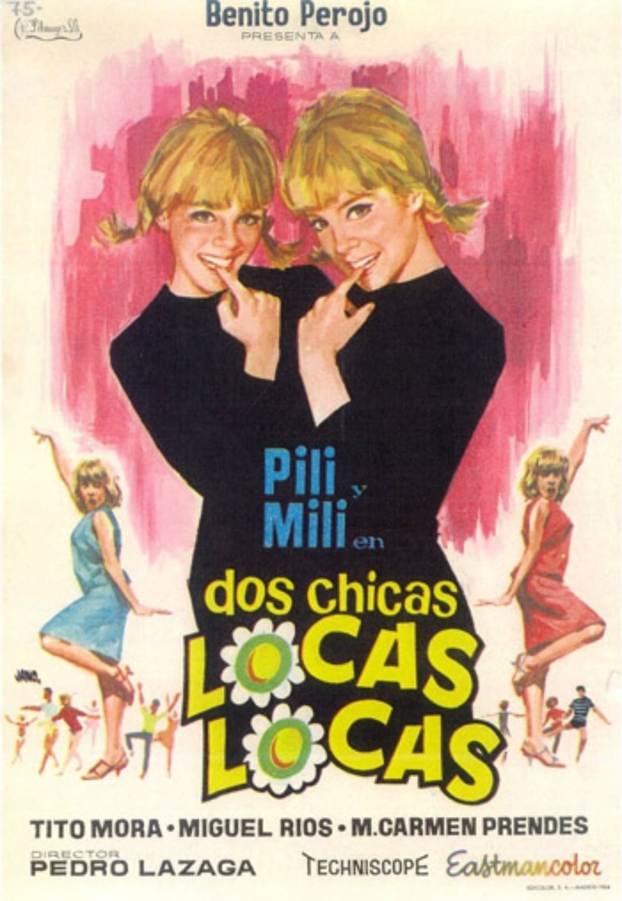 ¿Qué fue de Pili y Mili? Las gemelas más populares del cine de los años 60