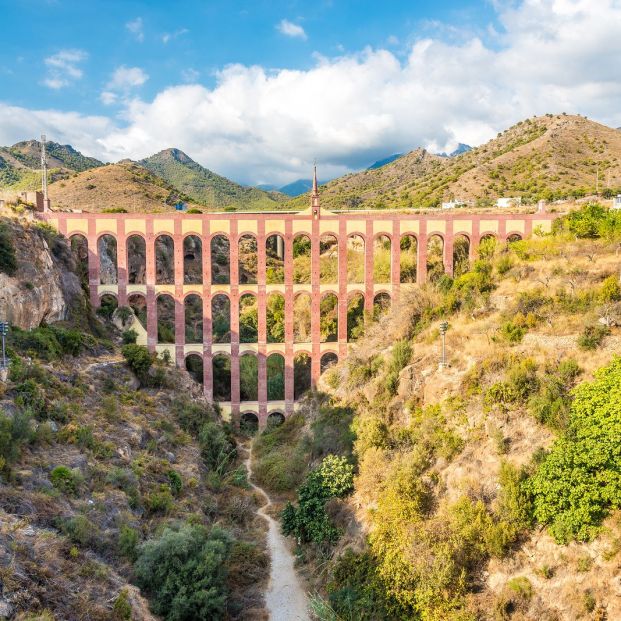 El impresionante acueducto cerca de Nerja