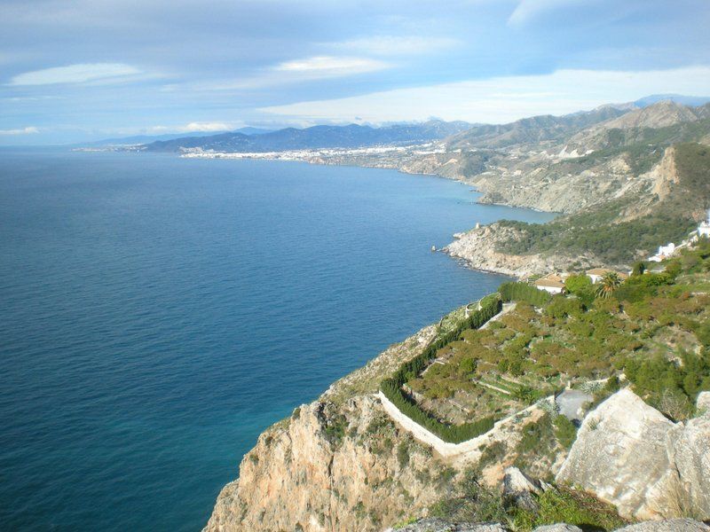 Acantilados de Maro en Nerja