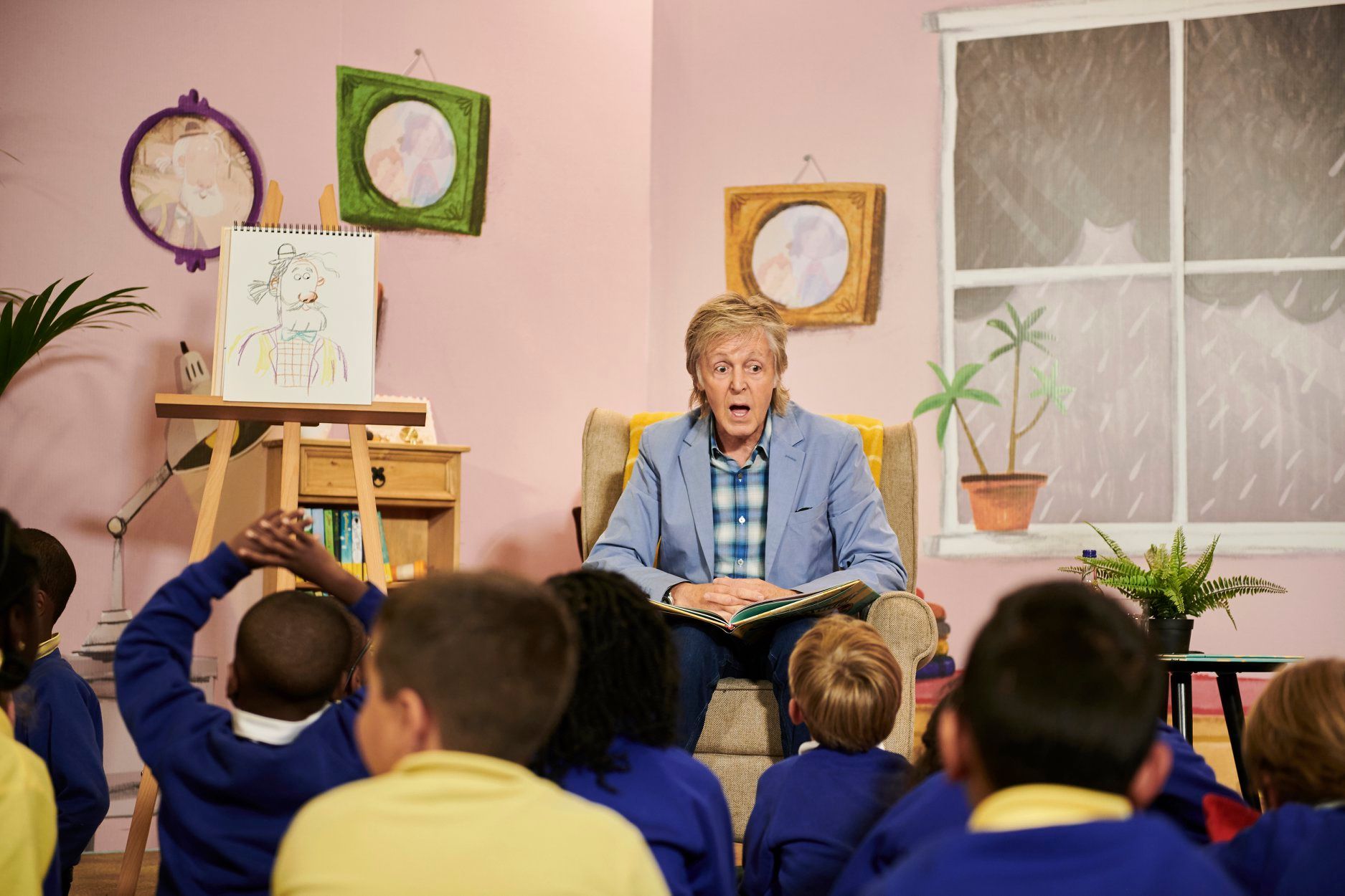 Paul McCartney ahora escribe libros infantiles: "¡Ey, superabuelo!"