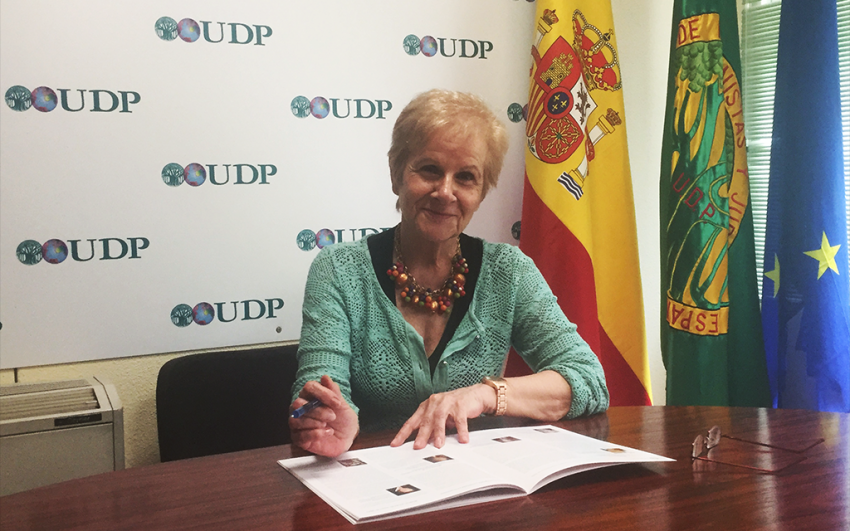 Paca Tricio, presidenta de UDP