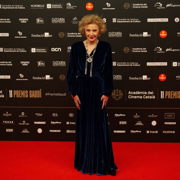 Marisa Paredes en la gala de los XI Premis Gaudí. Foto: EuropaPress