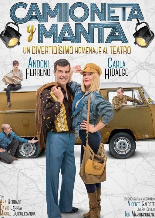 Andoni Ferreño y Carla Hidalgo llegan con Camioneta y Manta (Europa Press remitida teatro Zorrilla)